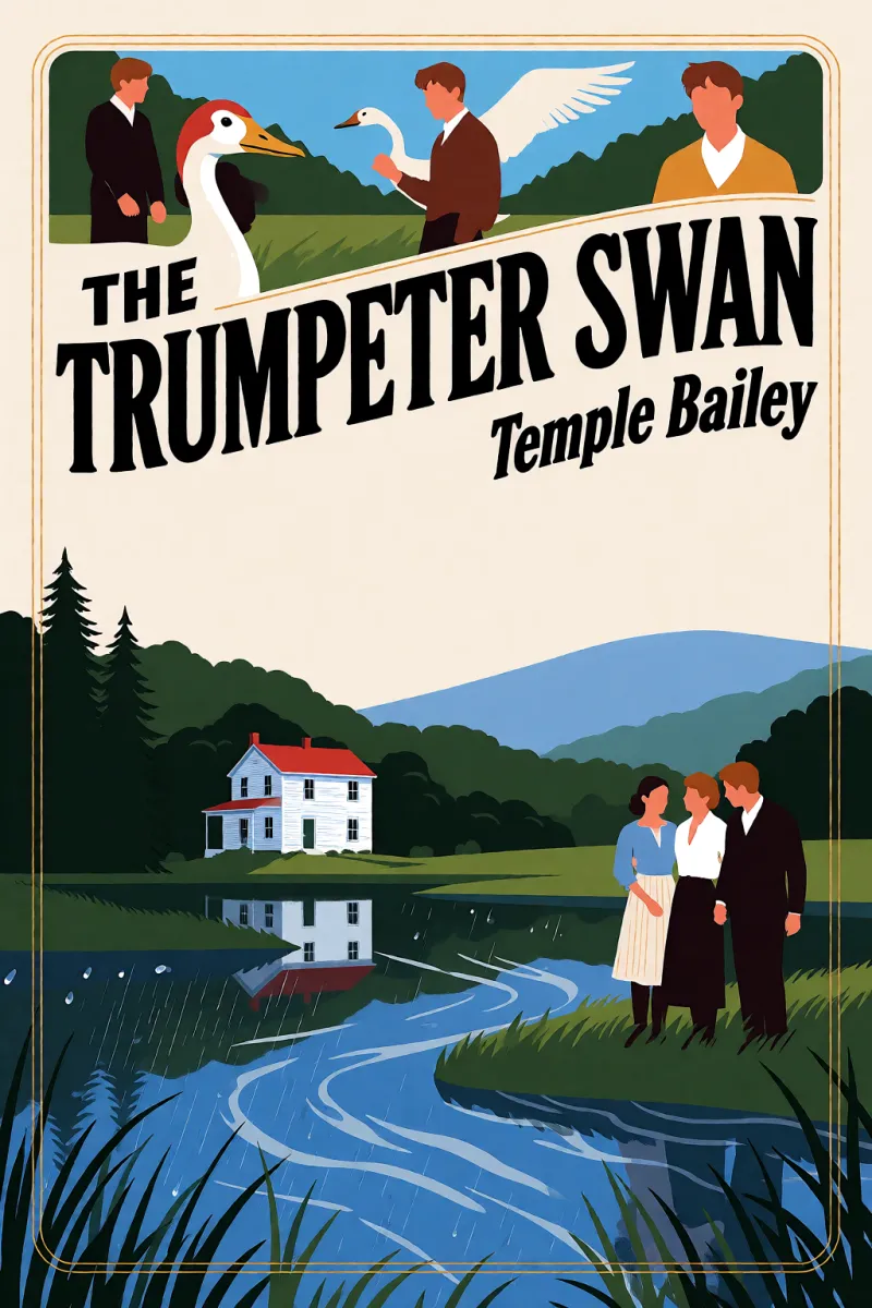 Cover of The Trumpeter Swan by Temple Bailey