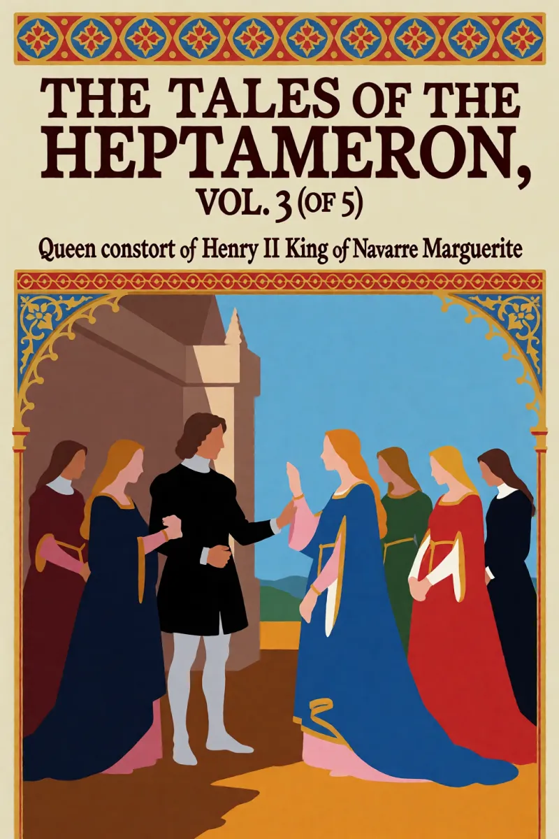 Cover of The Tales of the Heptameron, Vol. 3 (of 5) by Queen consort of Henry II King of Navarre Marguerite