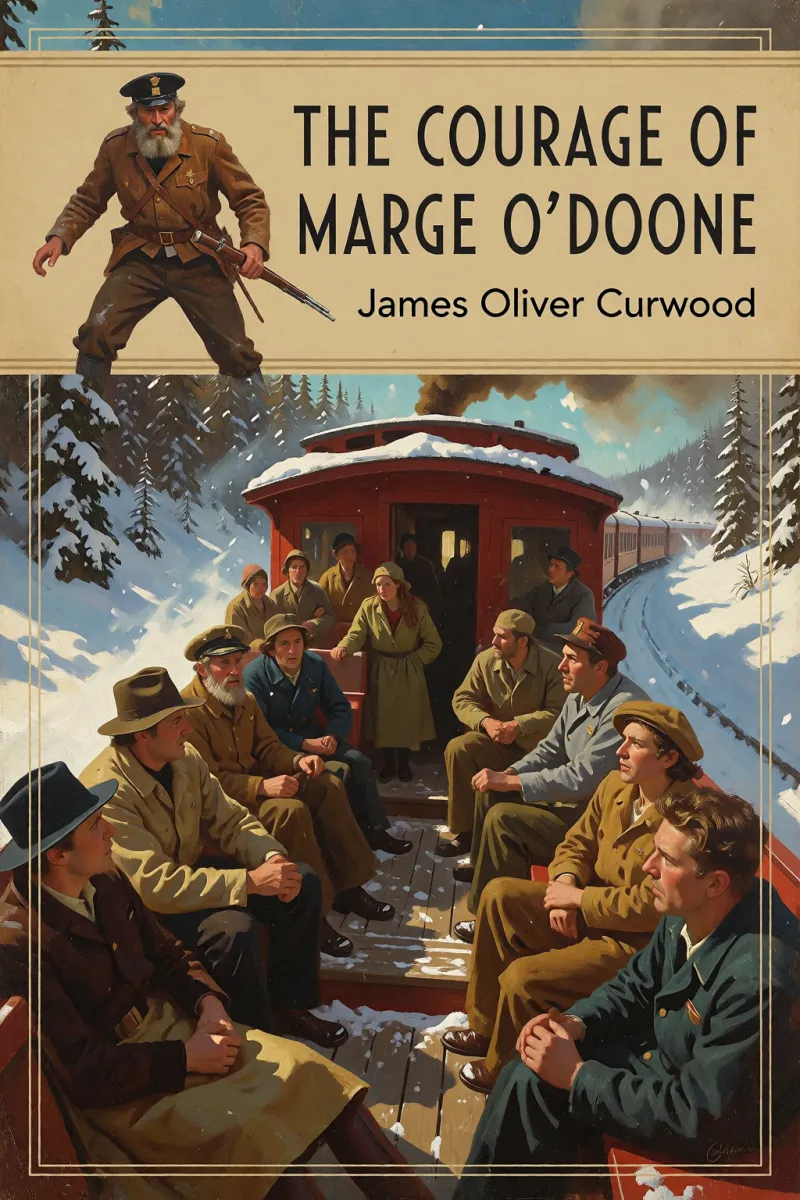 Cover of The Courage of Marge O'Doone by James Oliver Curwood