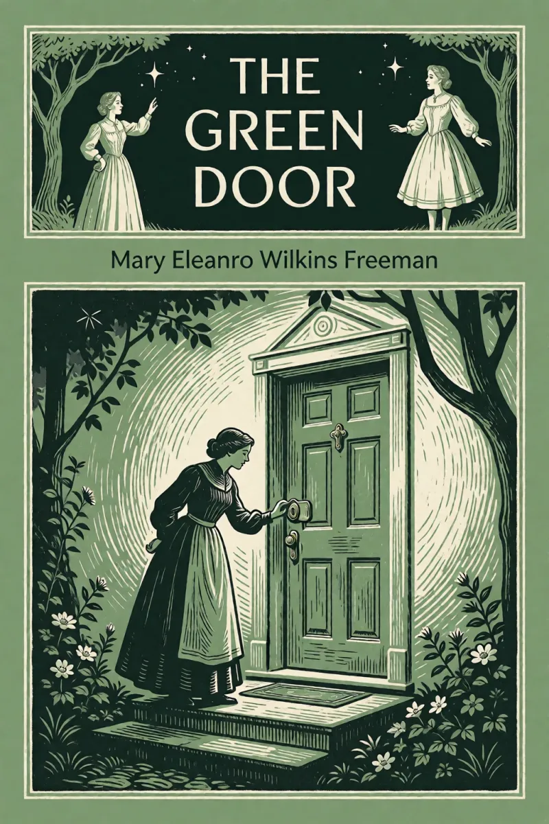 Cover of The Green Door by Mary Eleanor Wilkins Freeman