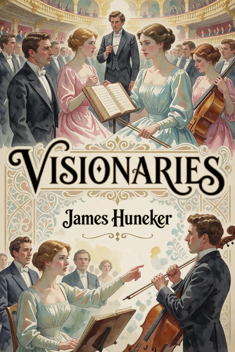 Cover of Visionaries by James Huneker
