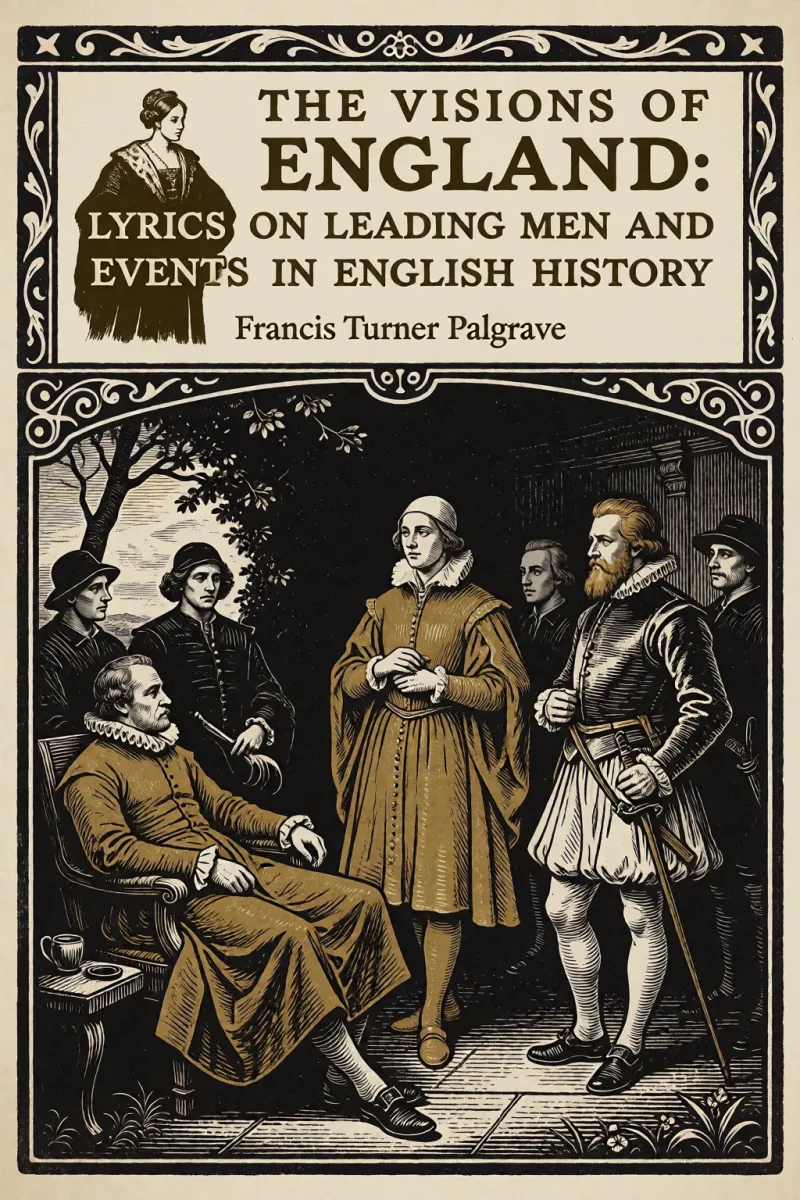 Cover of The Visions of England: Lyrics on leading men and events in English History by Francis Turner Palgrave