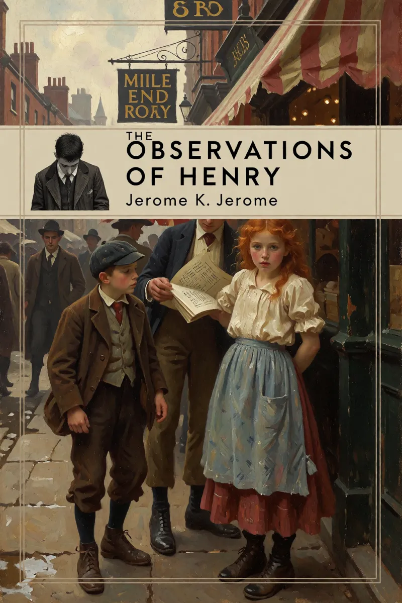 Cover of The Observations of Henry by Jerome K. Jerome