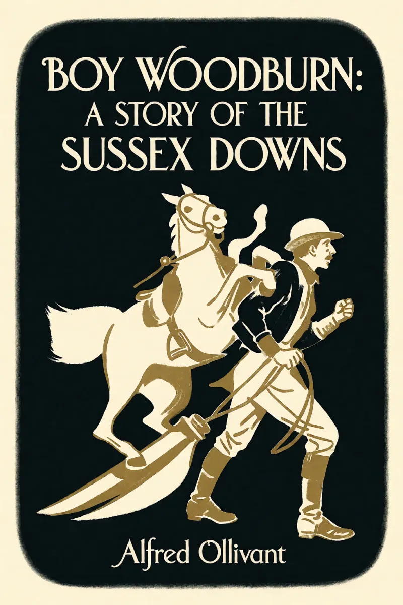 Cover of Boy Woodburn: A Story of the Sussex Downs by Alfred Ollivant