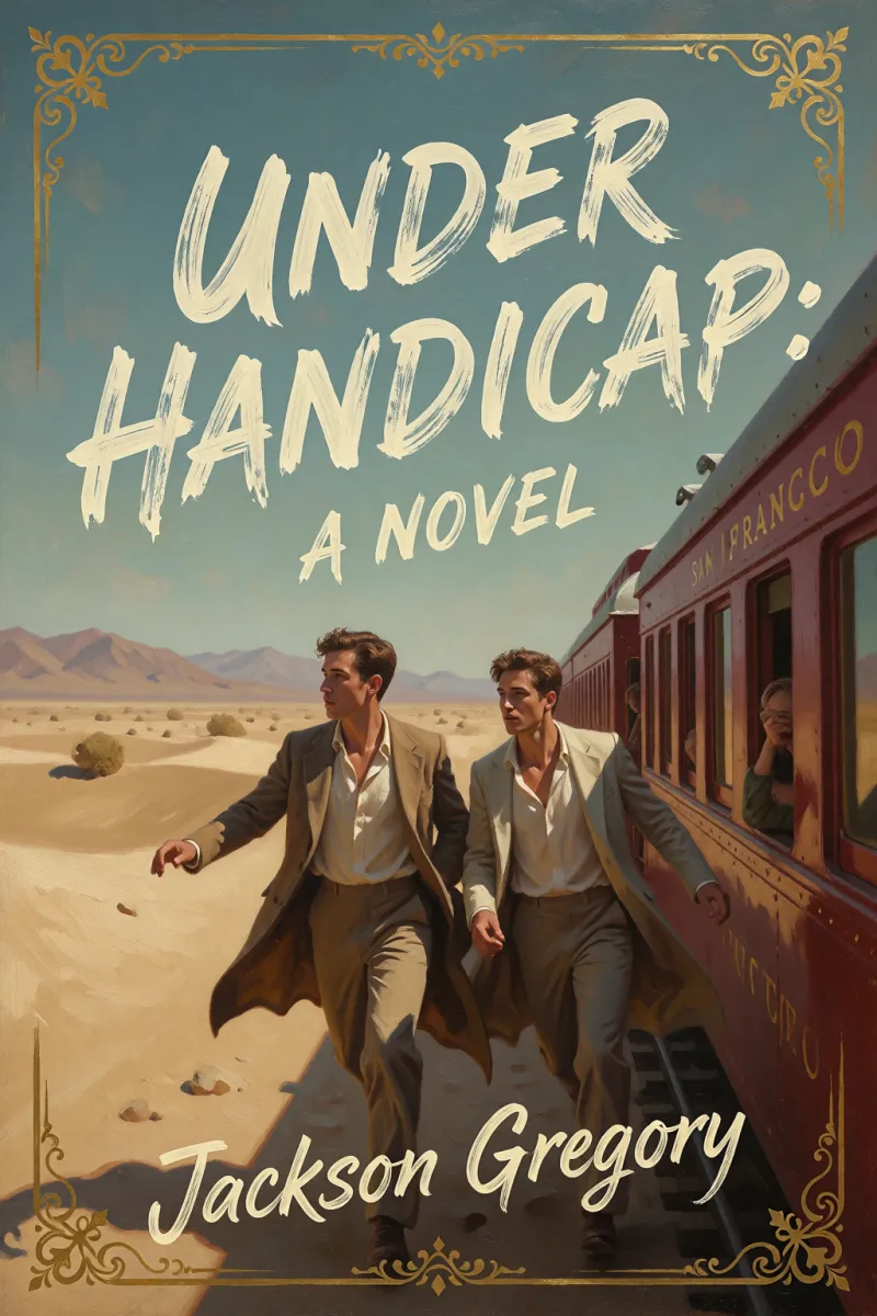 Cover of Under Handicap: A Novel by Jackson Gregory