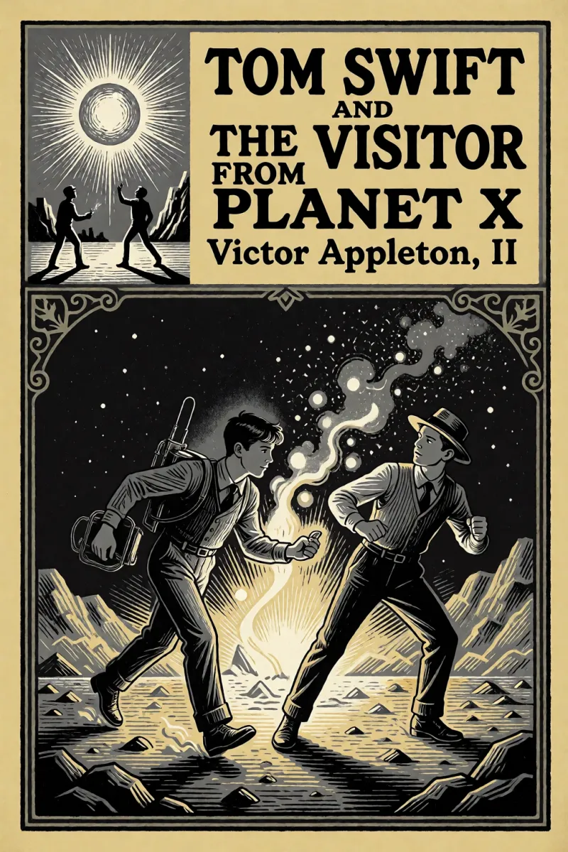Cover of Tom Swift and The Visitor from Planet X by Victor Appleton, II