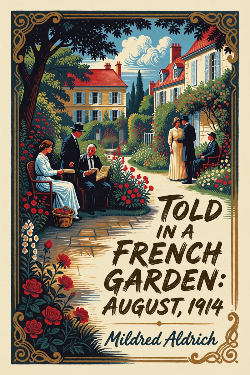 Cover of Told in a French Garden: August, 1914 by Mildred Aldrich