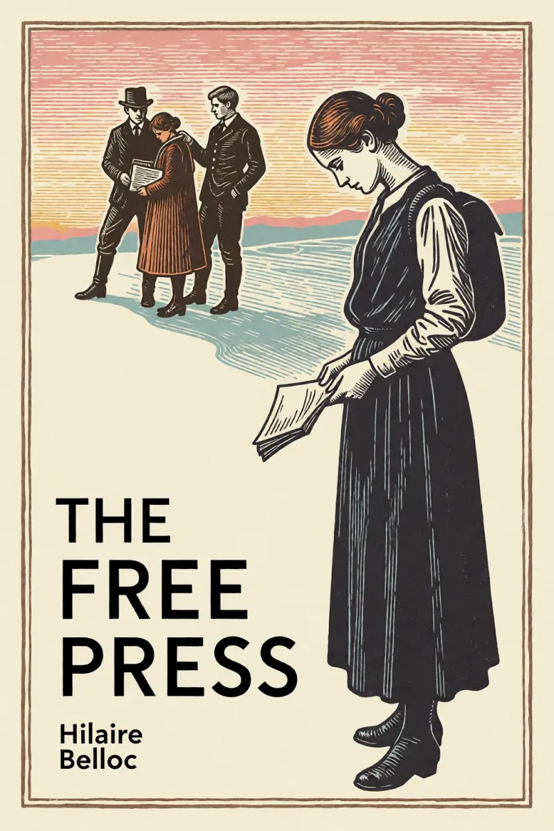 Cover of The Free Press by Hilaire Belloc