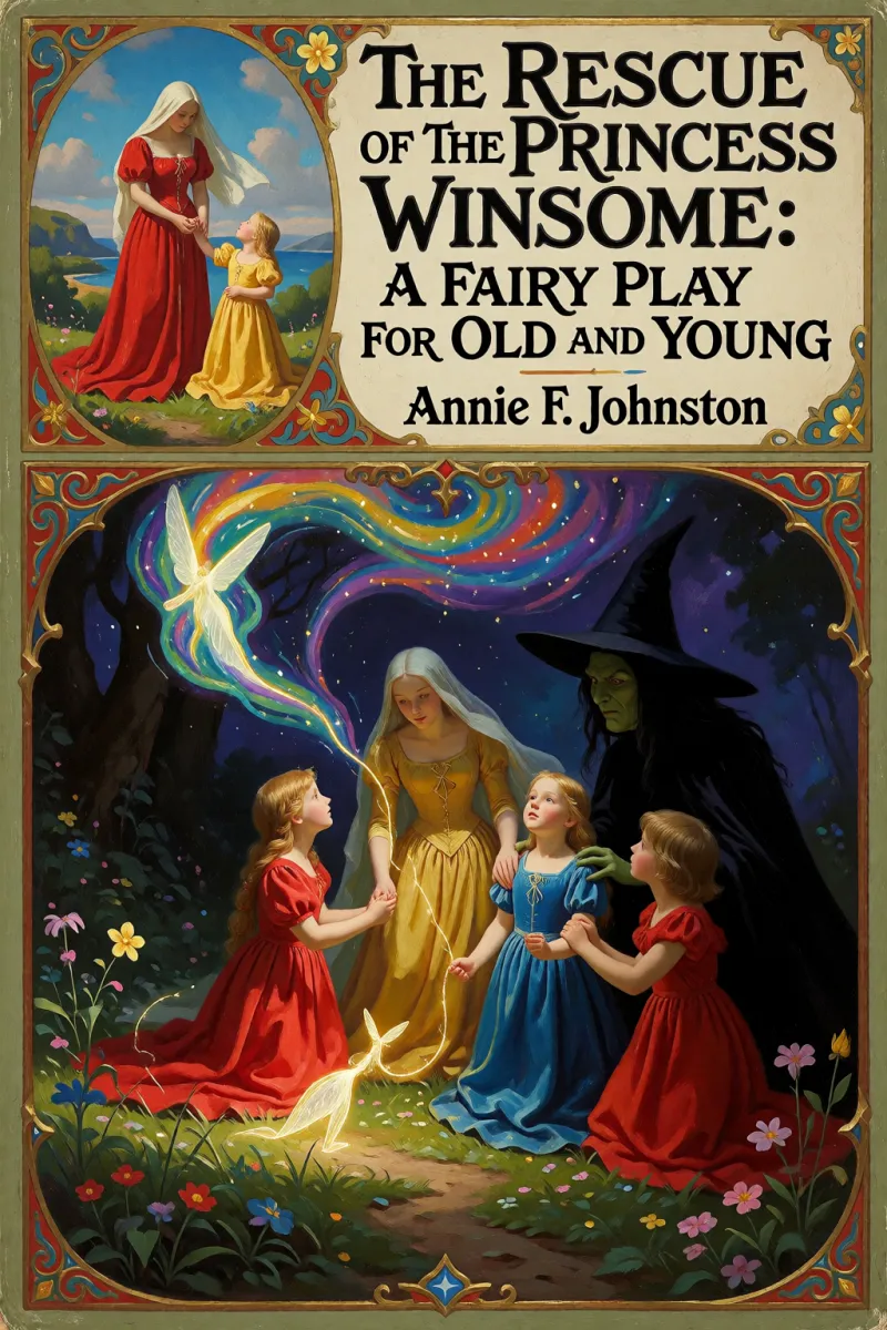 Cover of The Rescue of the Princess Winsome: A Fairy Play for Old and Young by Annie F. Johnston