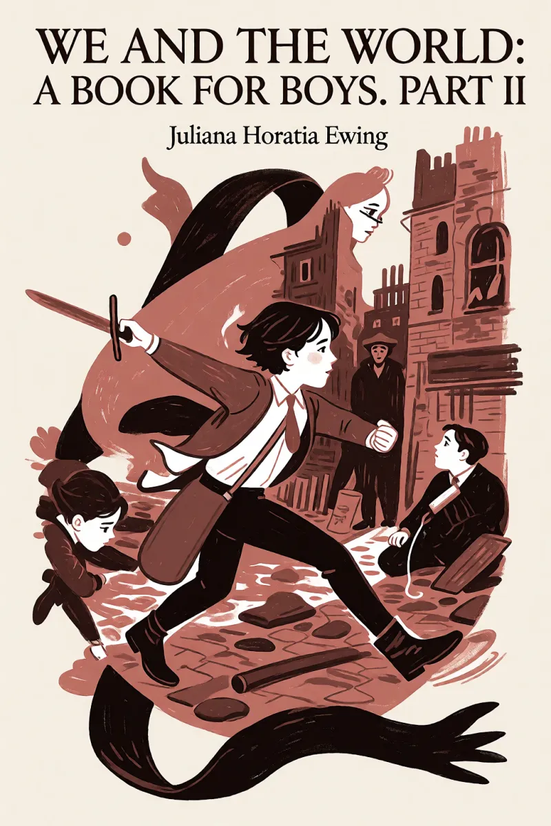 Cover of We and the World: A Book for Boys. Part II by Juliana Horatia Ewing