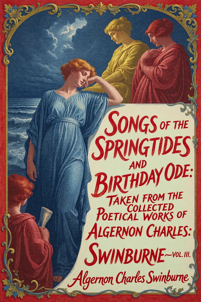 Cover of Songs of the Springtides and Birthday Ode: Taken from The Collected Poetical Works of Algernon Charles: Swinburne—Vol. III by Algernon Charles Swinburne