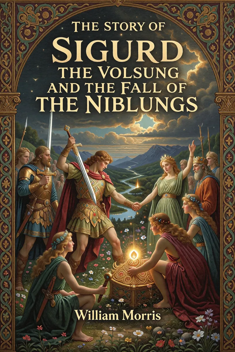Cover of The Story of Sigurd the Volsung and the Fall of the Niblungs by William Morris