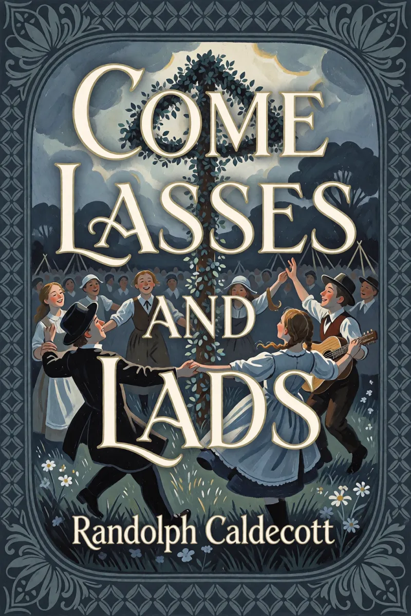 Cover of Come Lasses and Lads by Randolph Caldecott