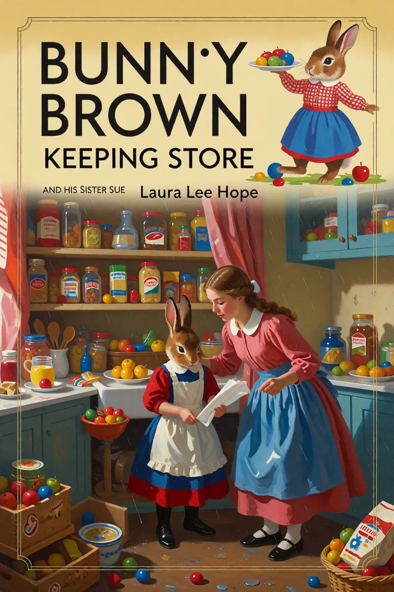 Cover of Bunny Brown and His Sister Sue Keeping Store by Laura Lee Hope