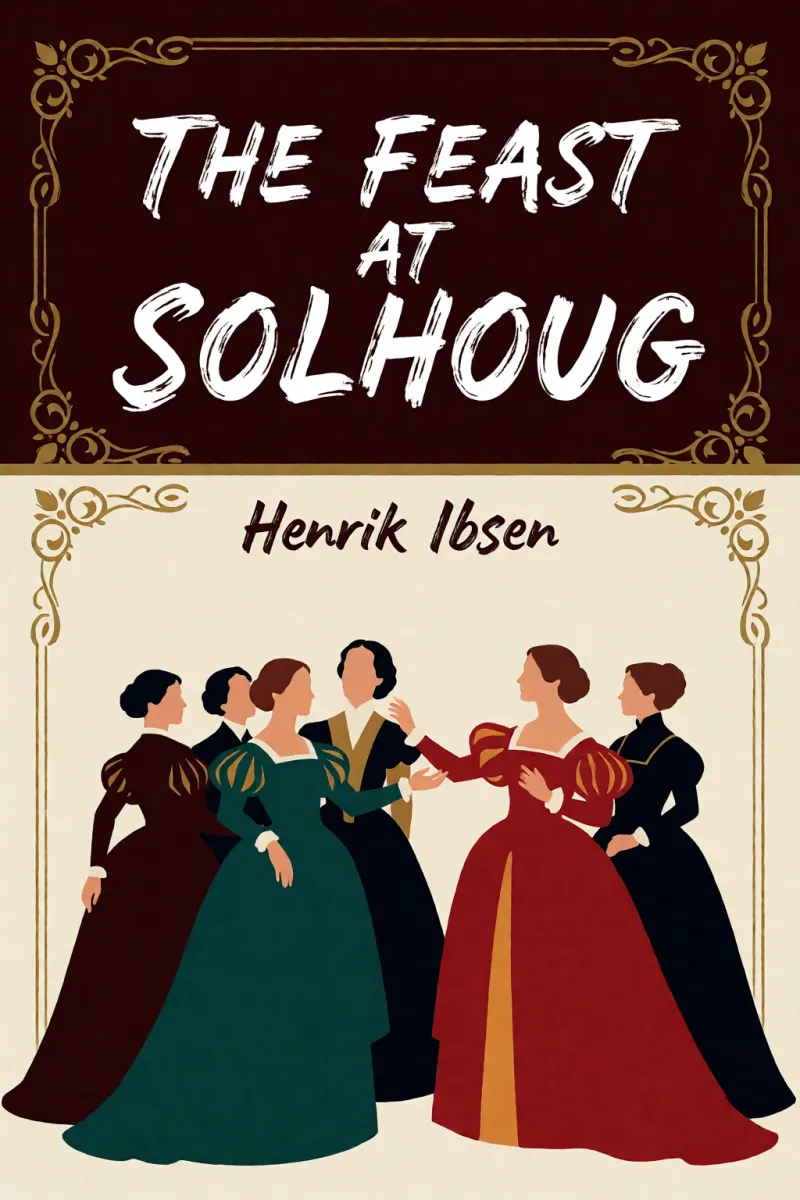 Cover of The feast at Solhoug by Henrik Ibsen