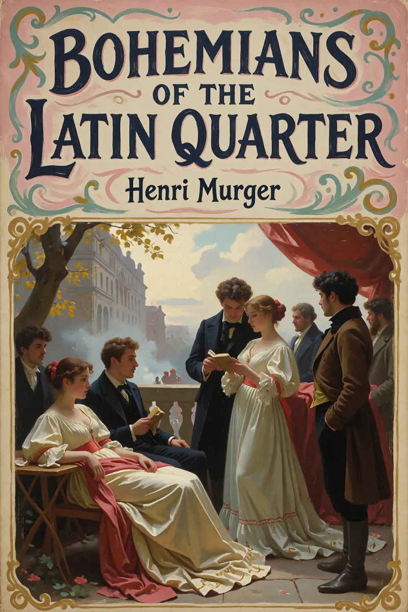 Cover of Bohemians of the Latin Quarter by Henri Murger