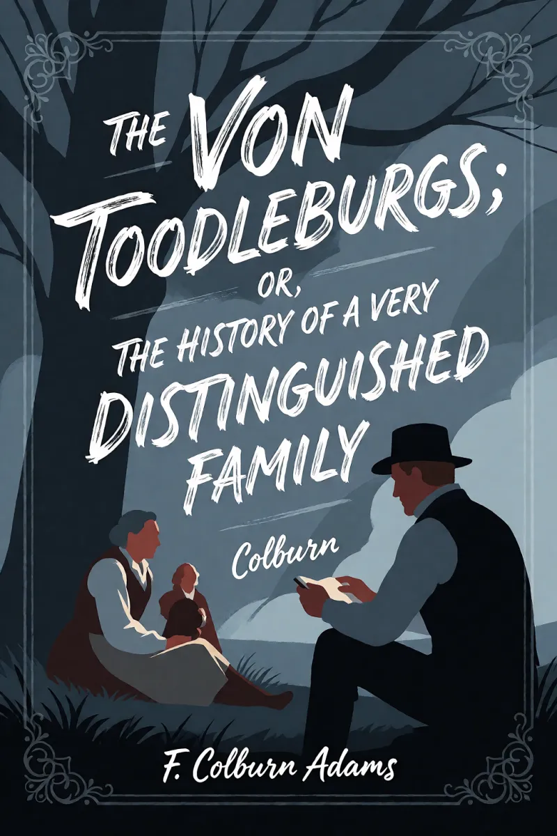 Cover of The Von Toodleburgs; Or, The History of a Very Distinguished Family by F. Colburn Adams