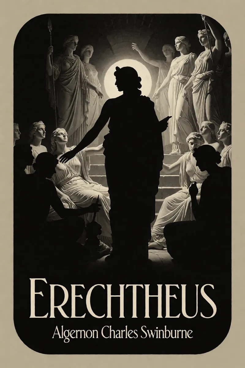 Cover of Erechtheus by Algernon Charles Swinburne