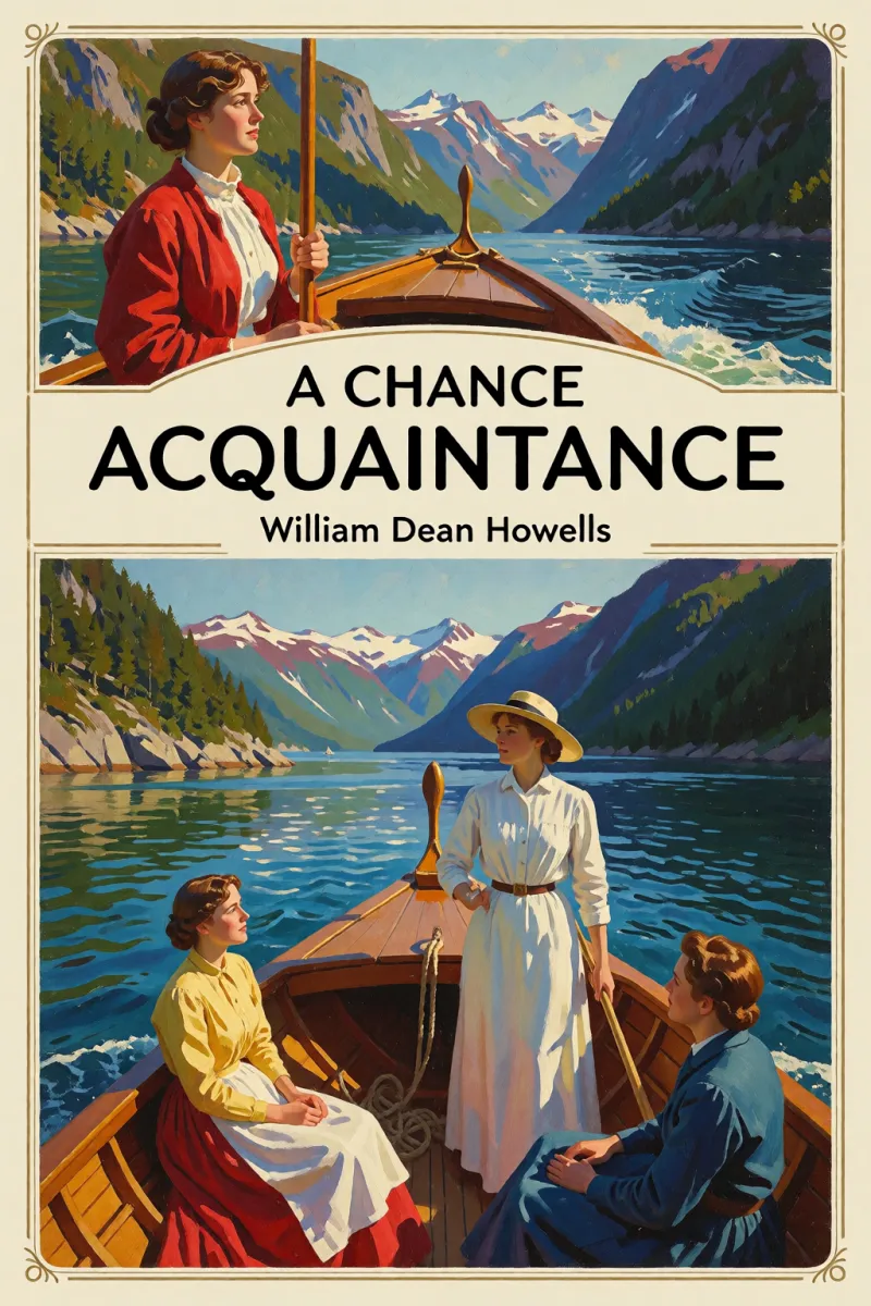 Cover of A Chance Acquaintance by William Dean Howells