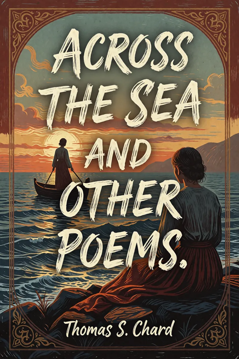 Cover of Across the Sea and Other Poems. by Thomas S. Chard