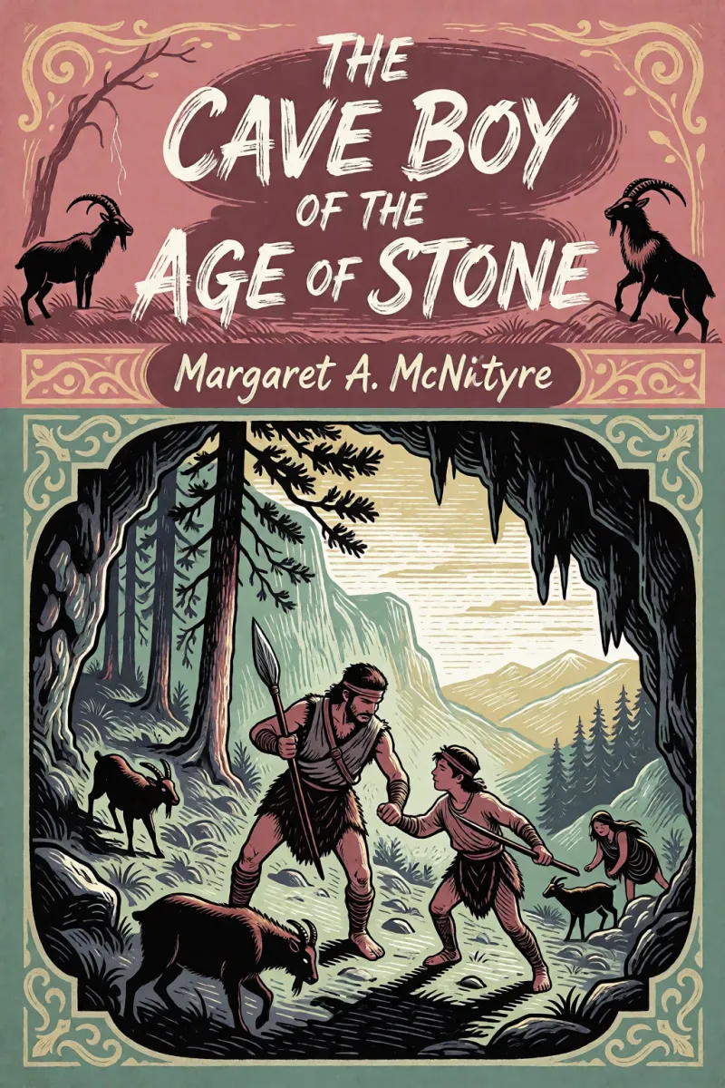 Cover of The Cave Boy of the Age of Stone by Margaret A. McIntyre