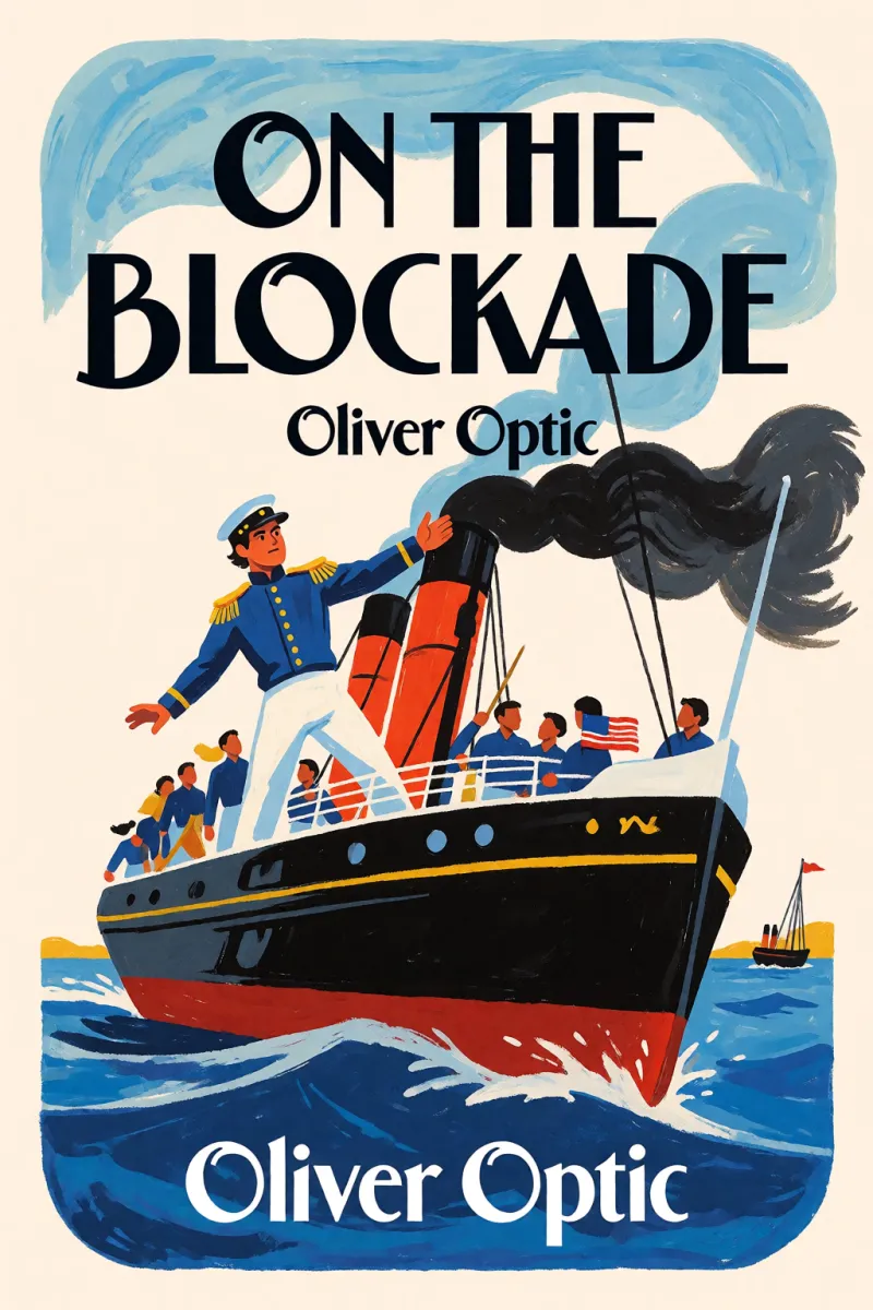 Cover of On The Blockade by Oliver Optic