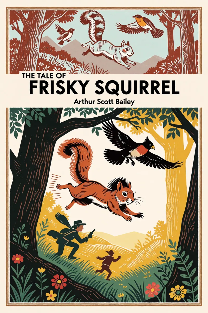 Cover of The tale of Frisky Squirrel by Arthur Scott Bailey