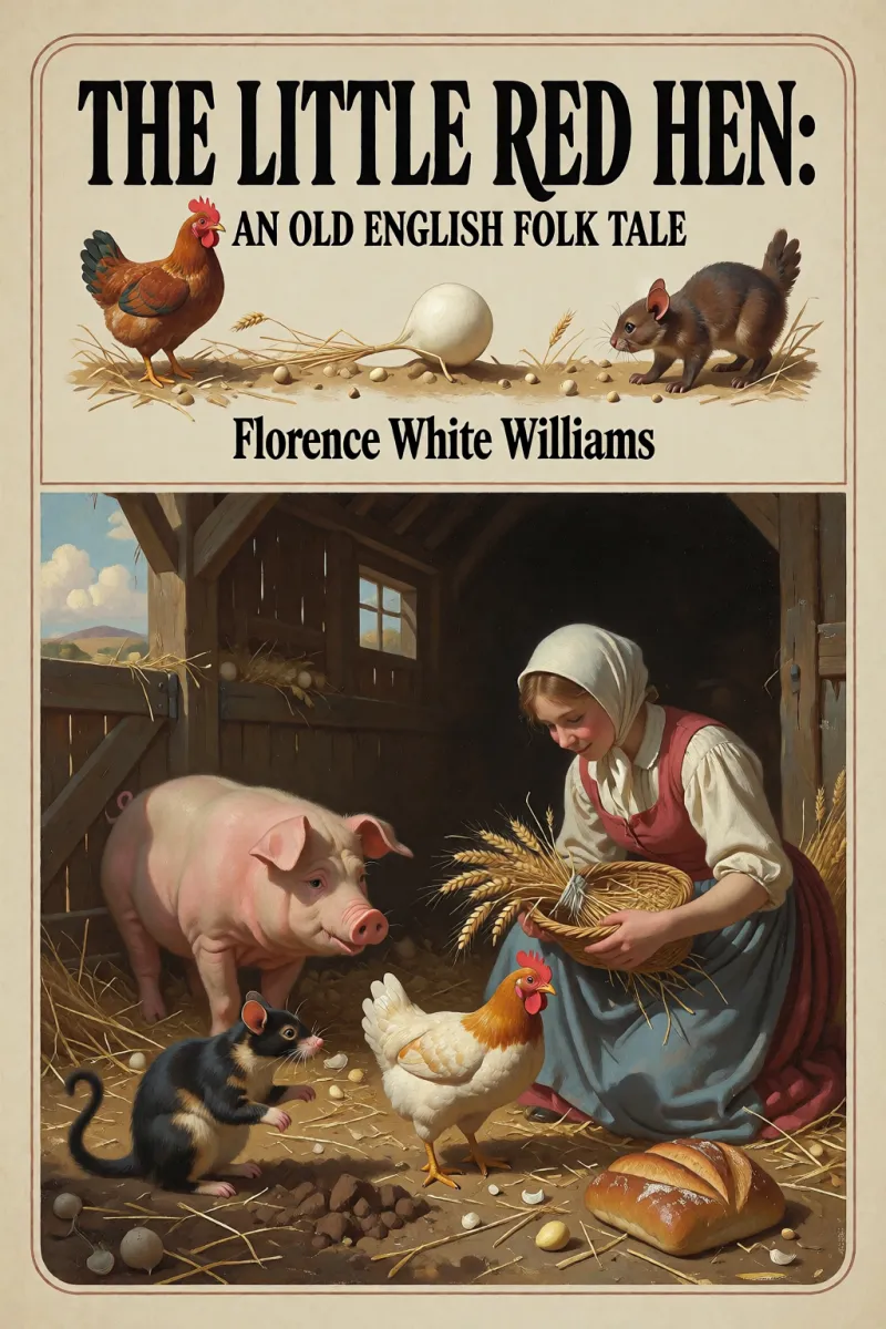 Cover of The Little Red Hen: An Old English Folk Tale by Florence White Williams