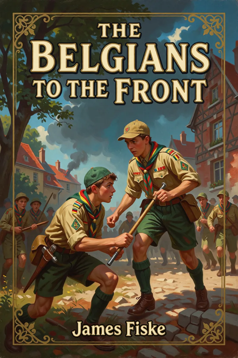 Cover of The Belgians to the Front by James Fiske
