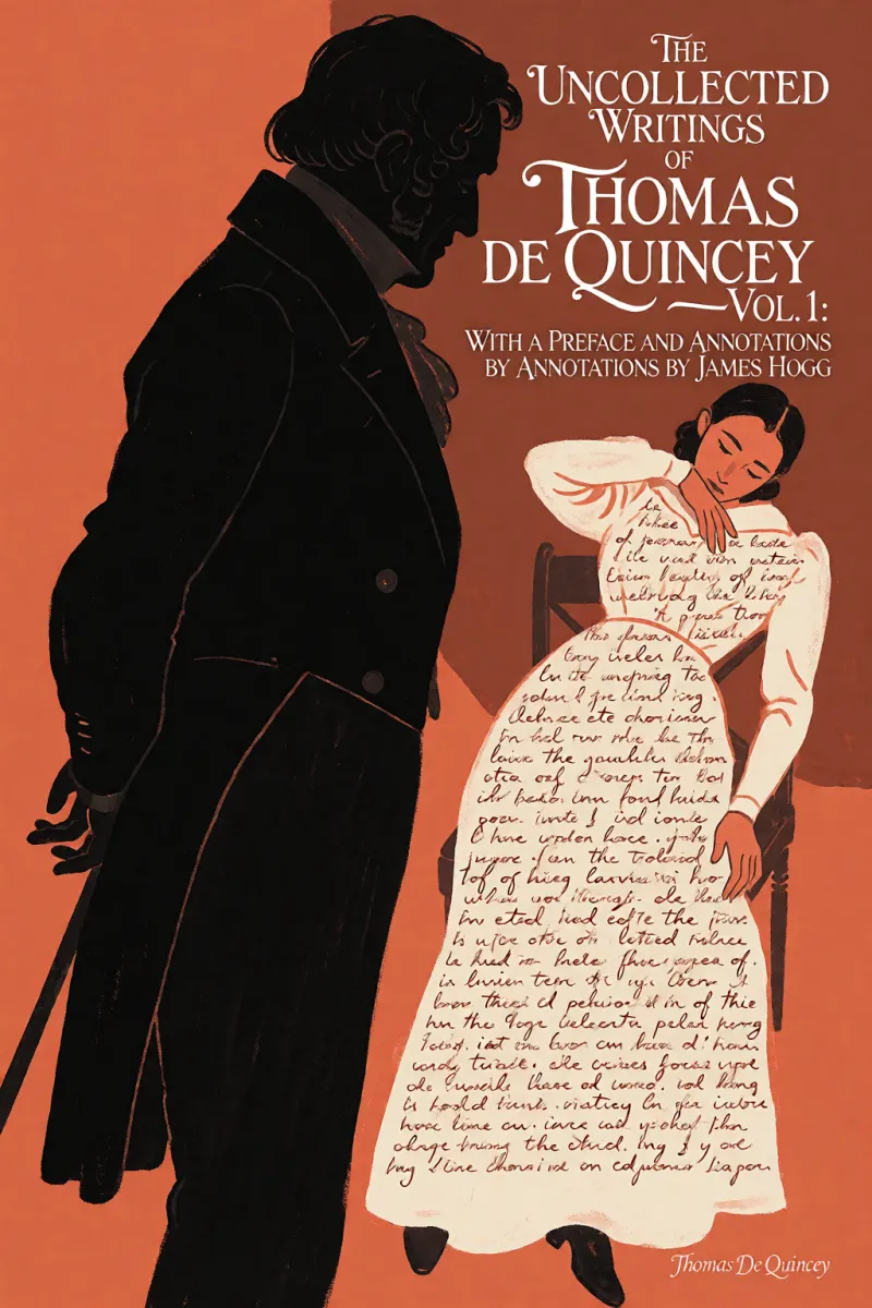 Cover of The Uncollected Writings of Thomas de Quincey—Vol. 1: With a Preface and Annotations by James Hogg by Thomas De Quincey