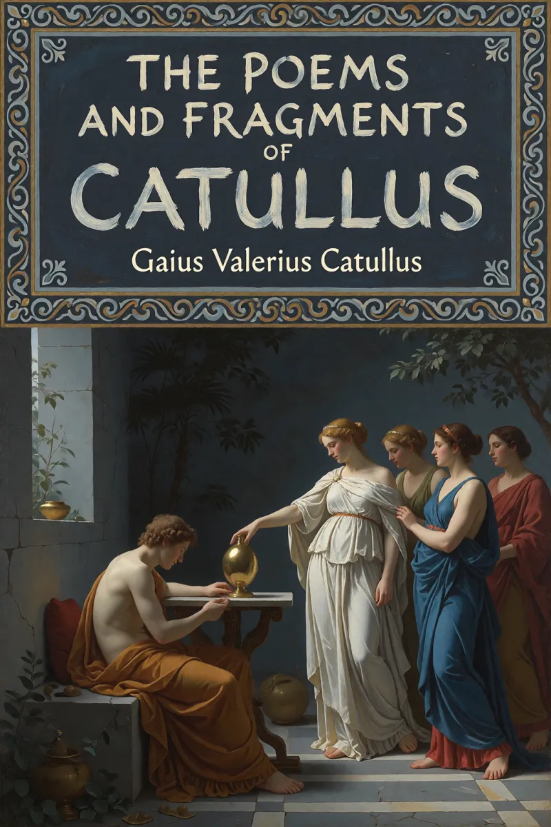 Cover of The Poems and Fragments of Catullus by Gaius Valerius Catullus