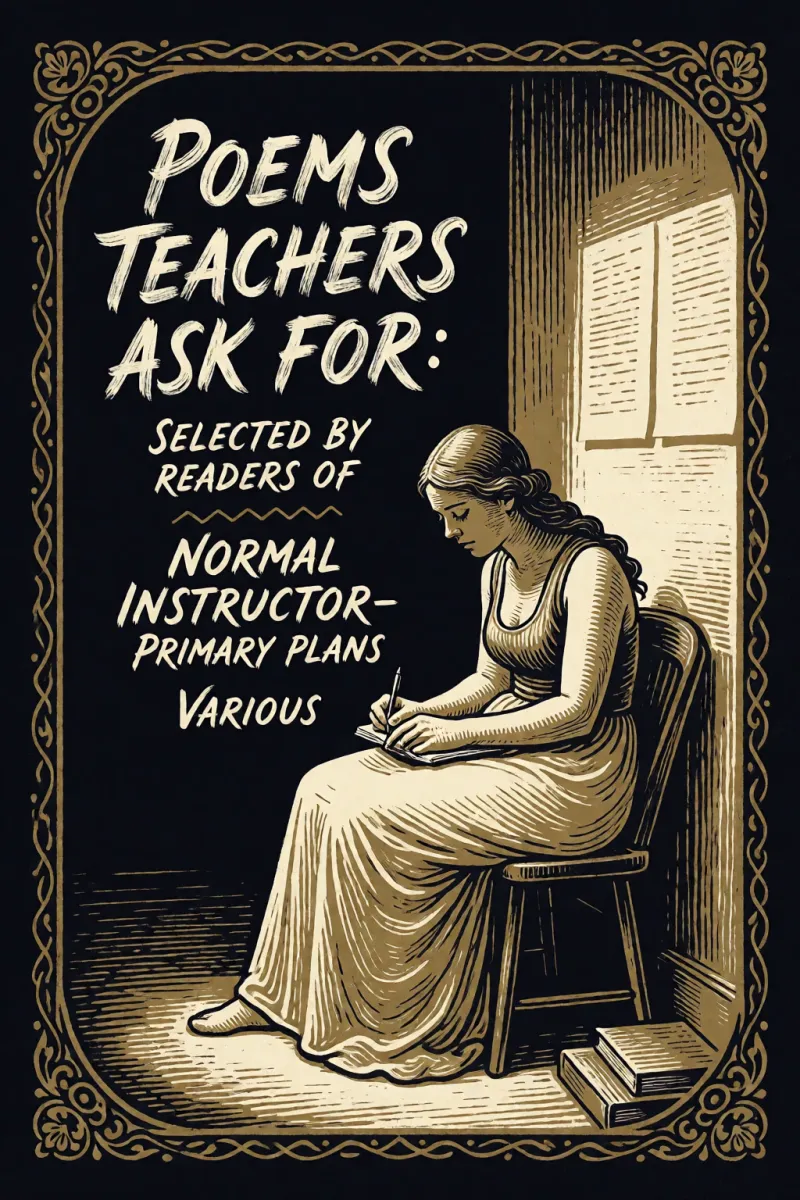 Cover of Poems Teachers Ask For: Selected by readers of "Normal Instructor-Primary Plans" by Various