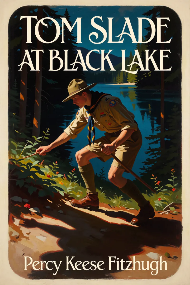 Cover of Tom Slade at Black Lake by Percy Keese Fitzhugh