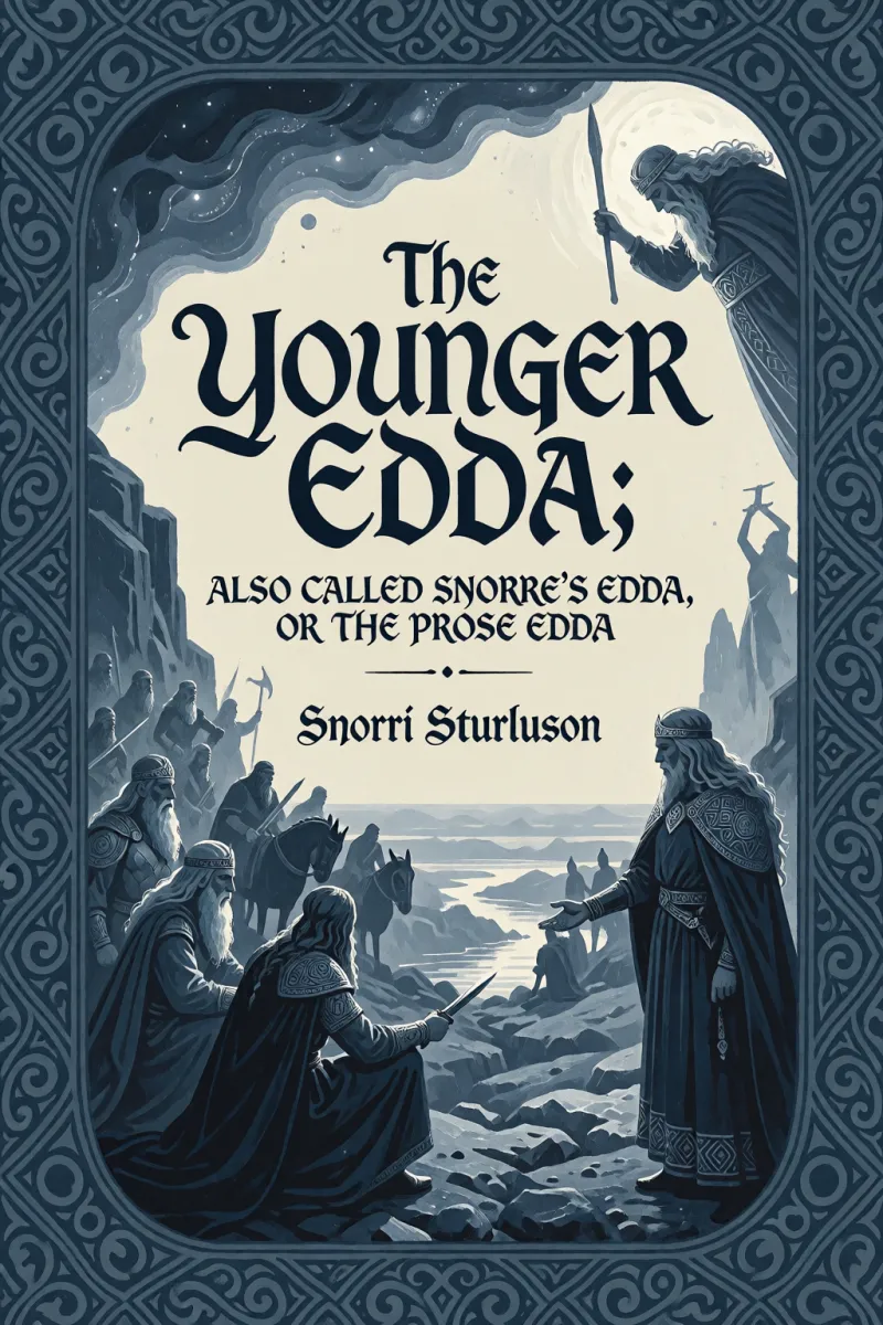 Cover of The Younger Edda; Also called Snorre's Edda, or The Prose Edda by Snorri Sturluson
