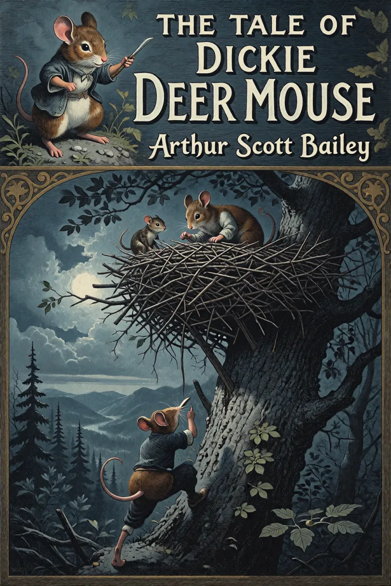 Cover of The tale of Dickie Deer Mouse by Arthur Scott Bailey