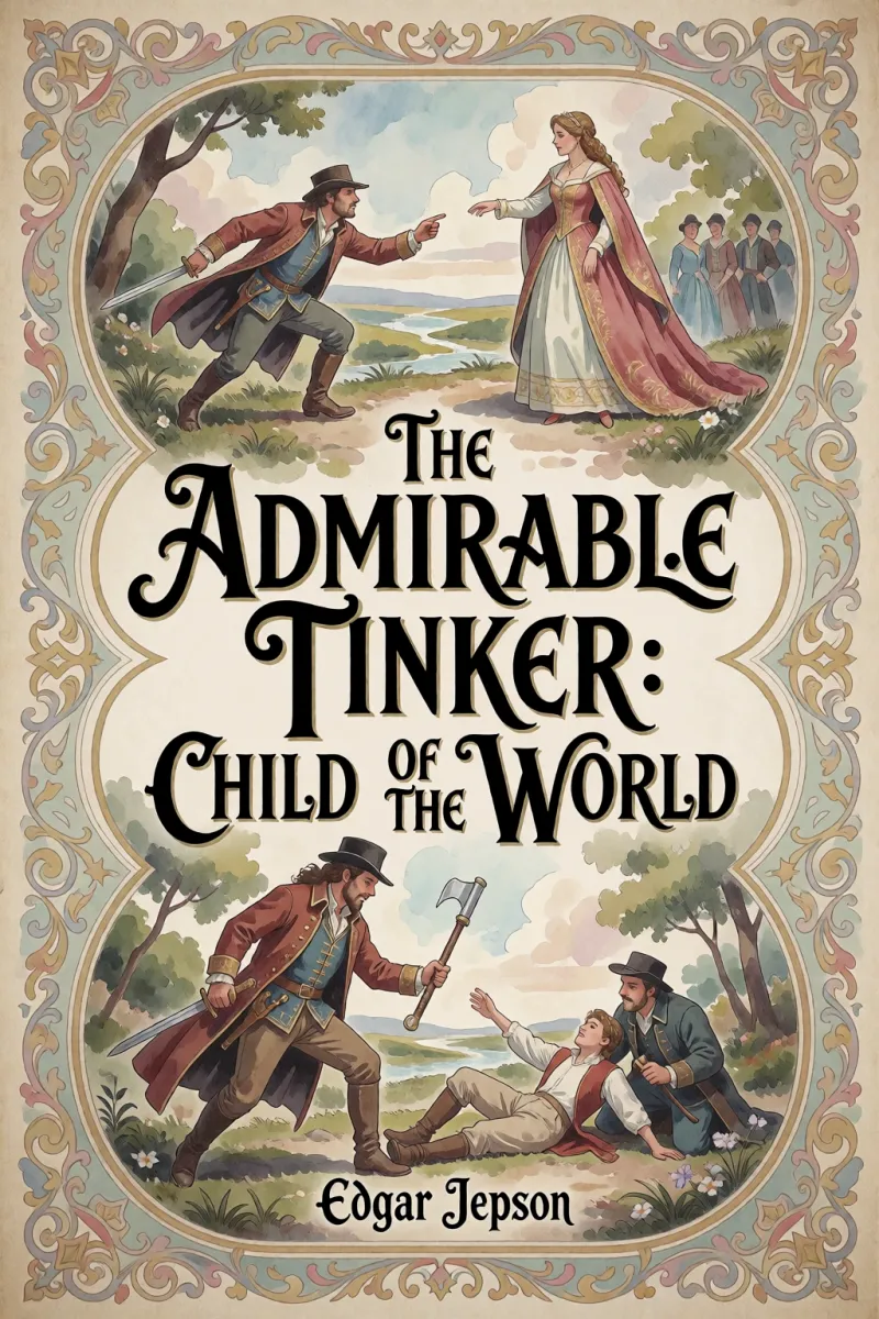 Cover of The Admirable Tinker: Child of the World by Edgar Jepson