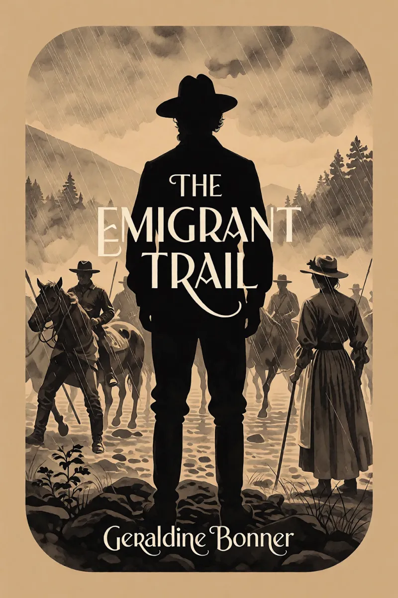 Cover of The Emigrant Trail by Geraldine Bonner