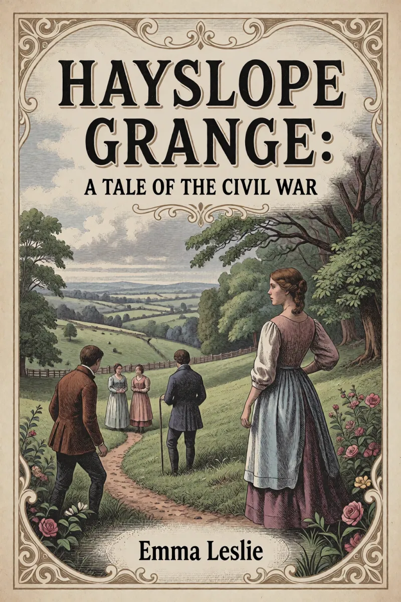 Cover of Hayslope Grange: A Tale of the Civil War by Emma Leslie