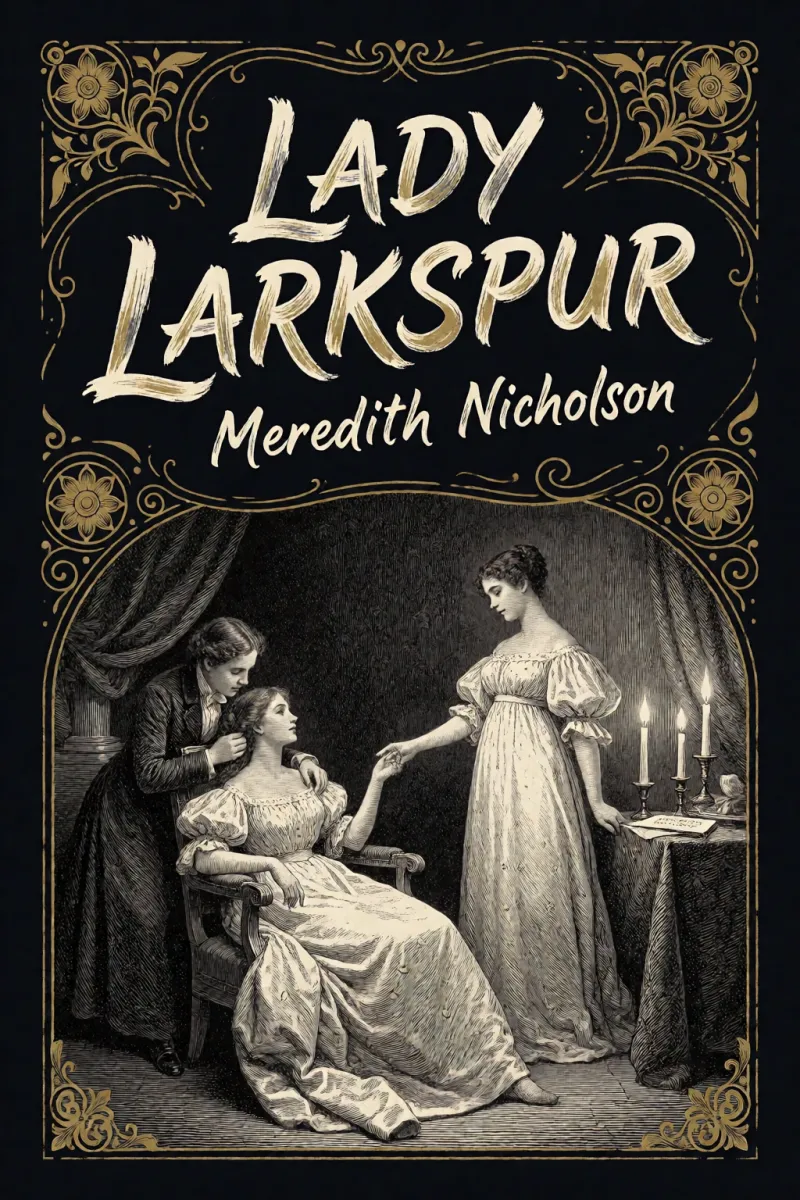Cover of Lady Larkspur by Meredith Nicholson