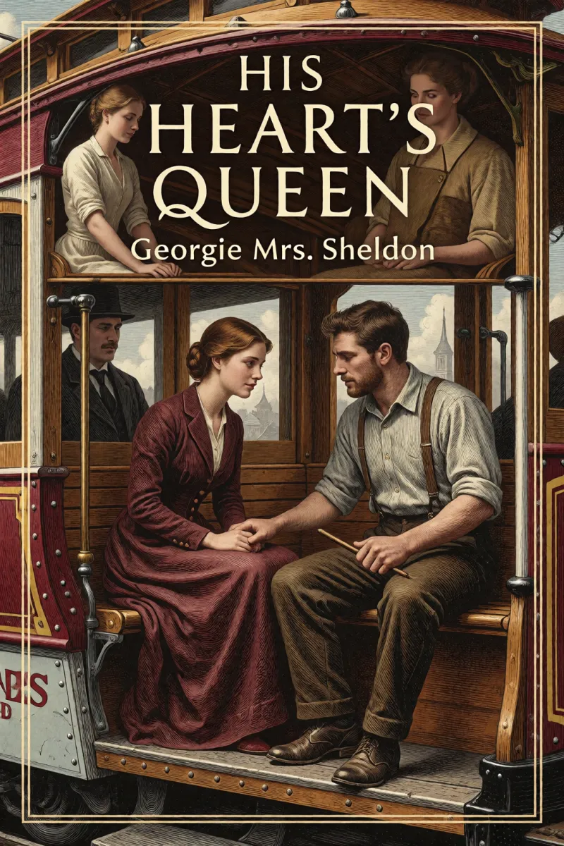 Cover of His Heart's Queen by Georgie Mrs. Sheldon