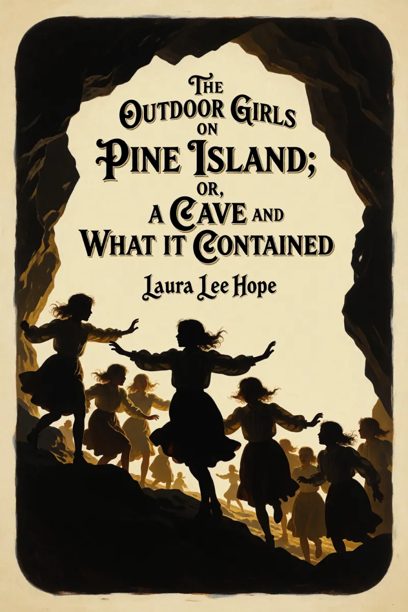 Cover of The Outdoor Girls on Pine Island; Or, A Cave and What It Contained by Laura Lee Hope