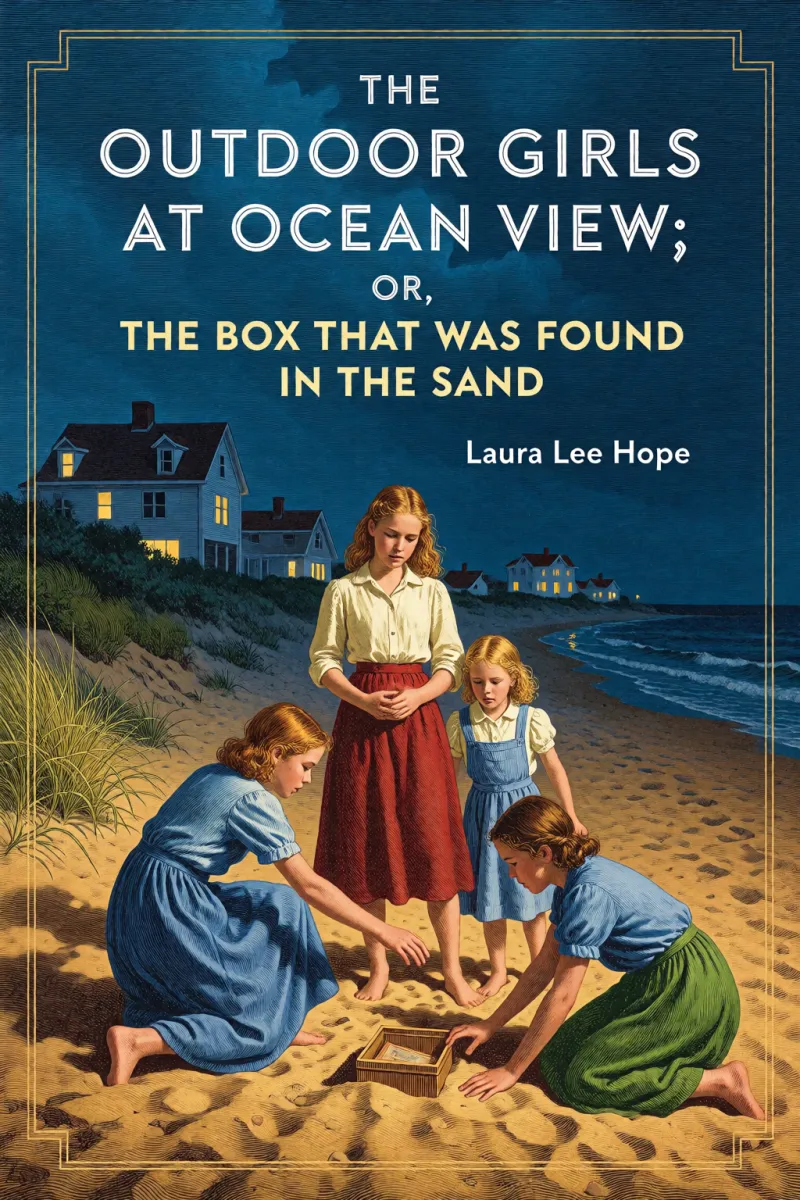 Cover of The Outdoor Girls at Ocean View; Or, The Box That Was Found in the Sand by Laura Lee Hope