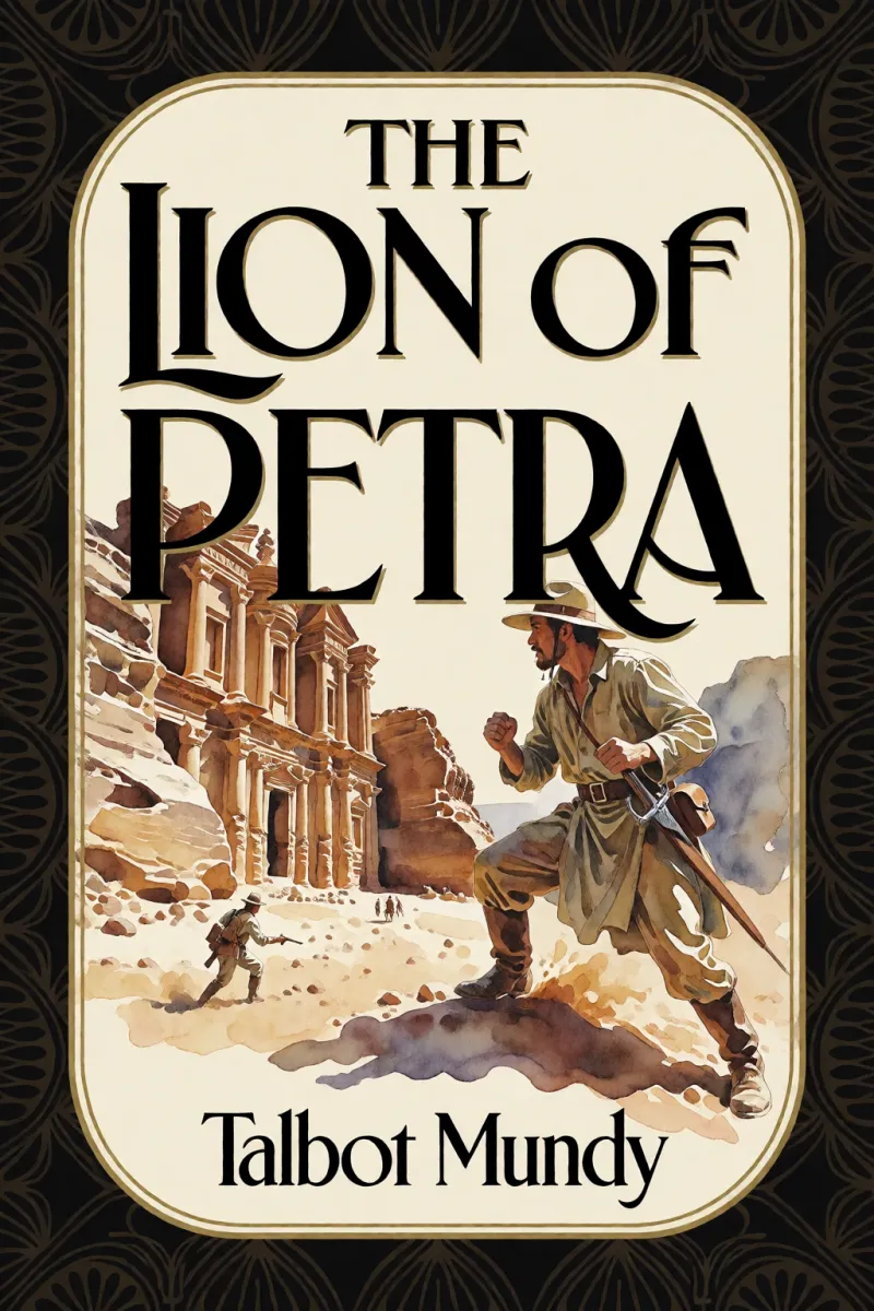 Cover of The Lion of Petra by Talbot Mundy