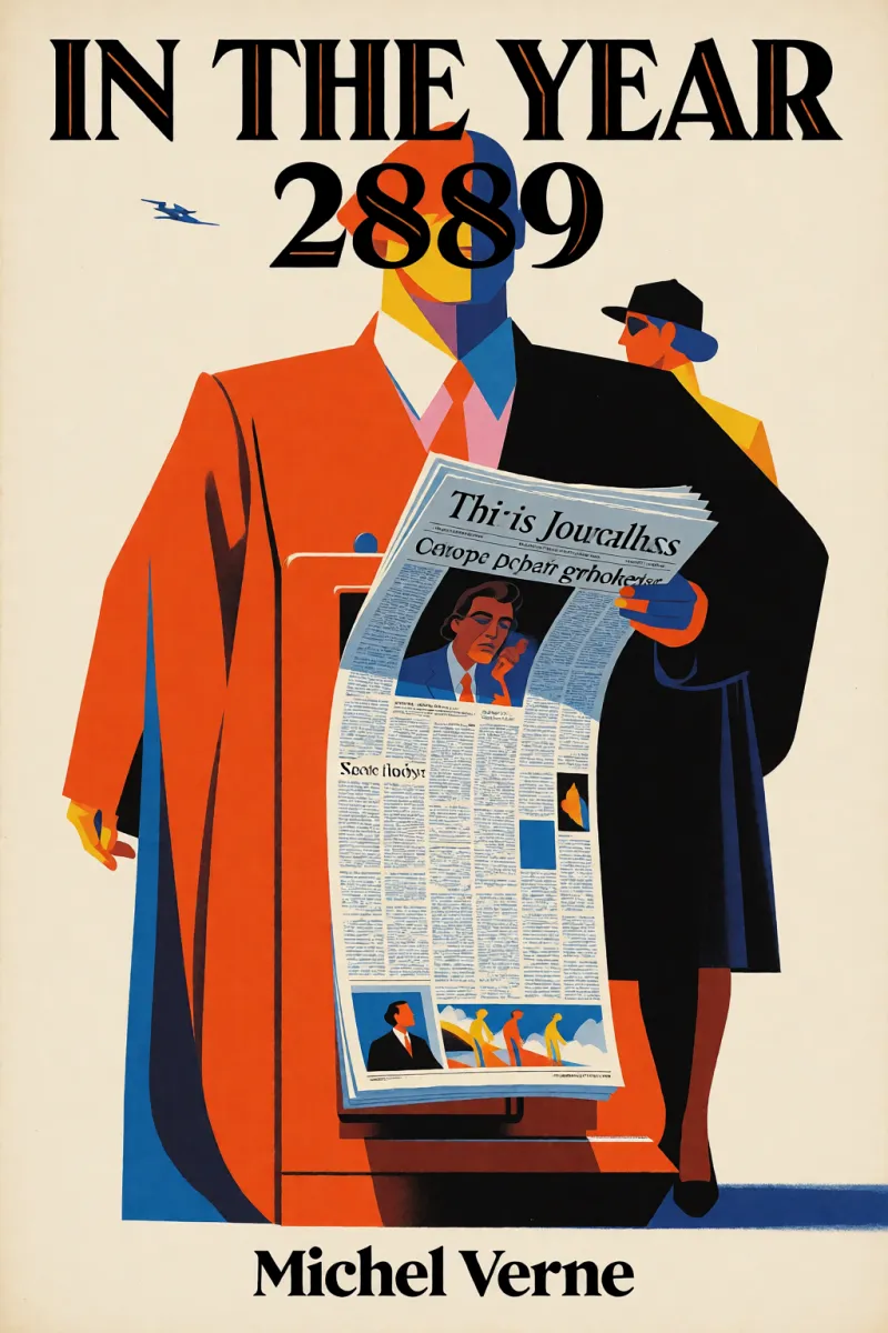 Cover of In the year 2889 by Michel Verne