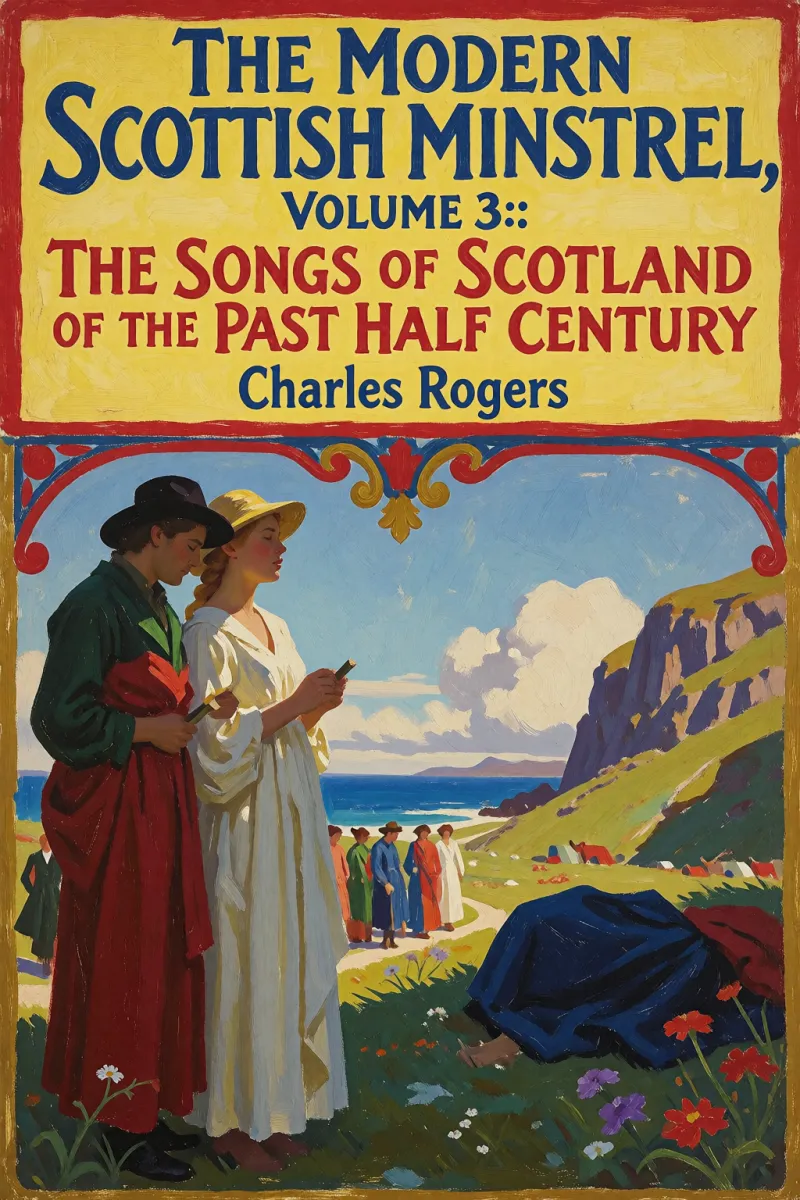 Cover of The Modern Scottish Minstrel, Volume 3.: The Songs of Scotland of the Past Half Century by Charles Rogers