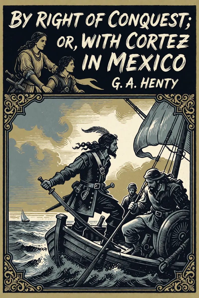 Cover of By Right of Conquest; Or, With Cortez in Mexico by G. A. Henty