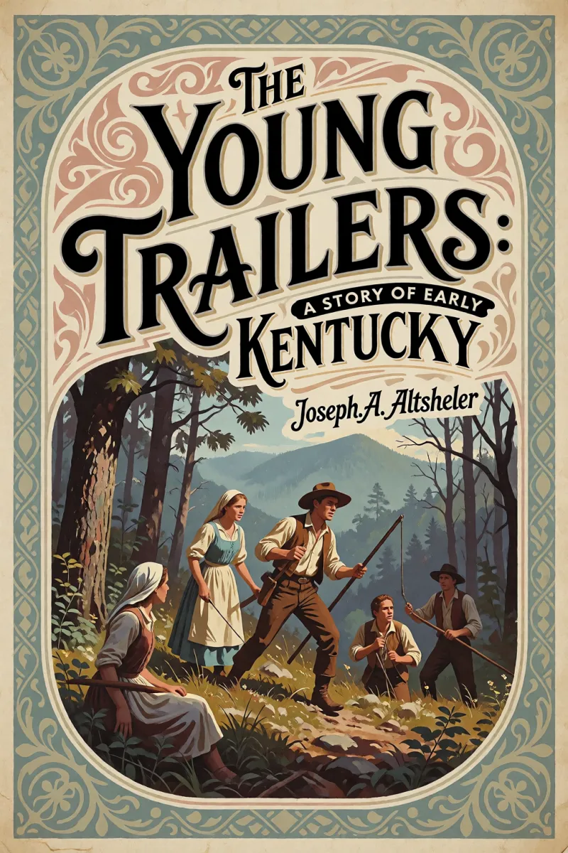 Cover of The Young Trailers: A Story of Early Kentucky by Joseph A. Altsheler