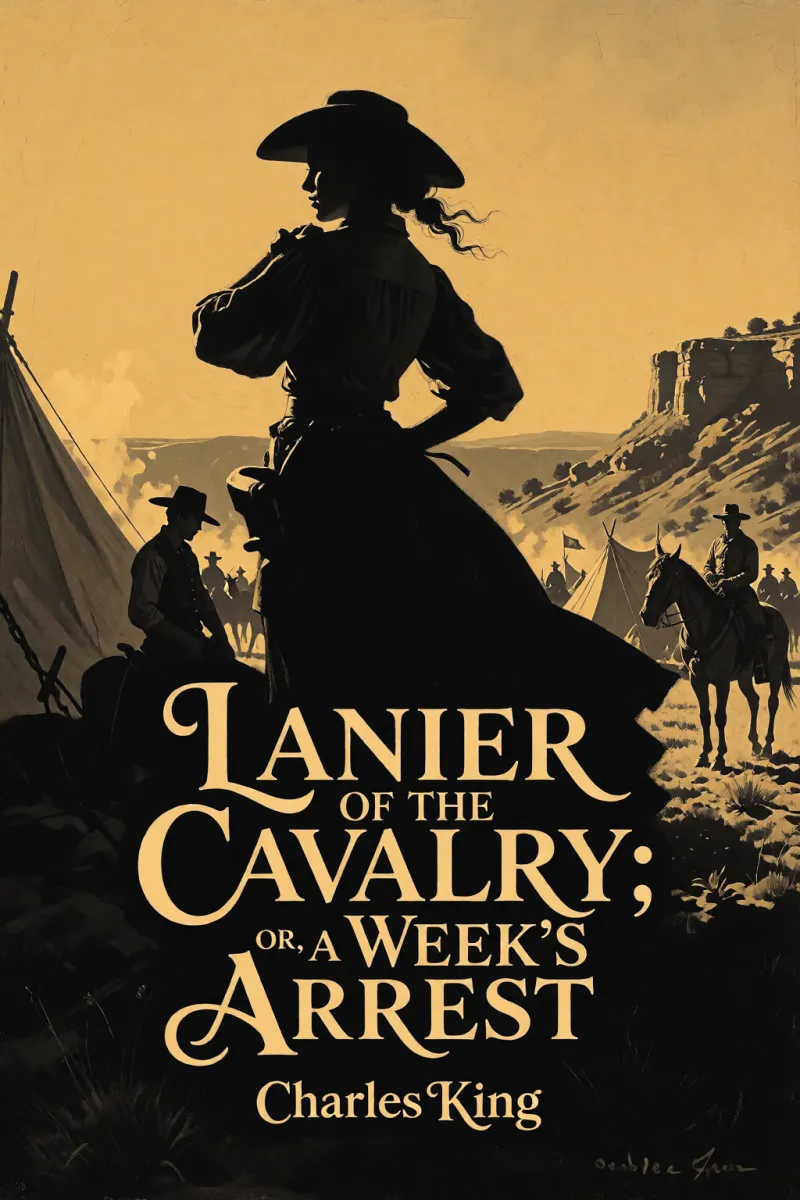 Cover of Lanier of the Cavalry; or, A Week's Arrest by Charles King