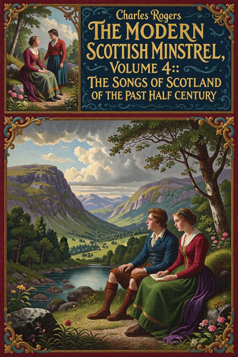 Cover of The Modern Scottish Minstrel, Volume 4.: The Songs of Scotland of the Past Half Century by Charles Rogers