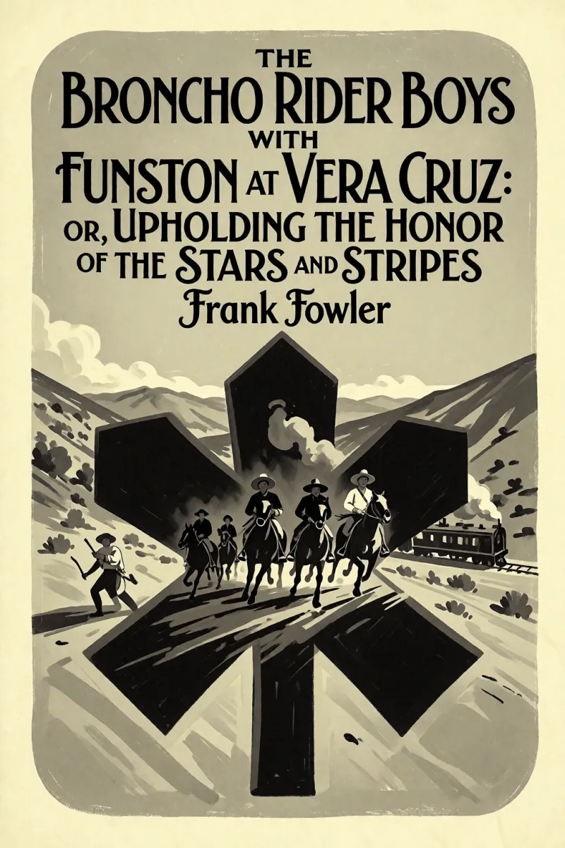 Cover of The Broncho Rider Boys with Funston at Vera Cruz: Or, Upholding the Honor of the Stars and Stripes by Frank Fowler